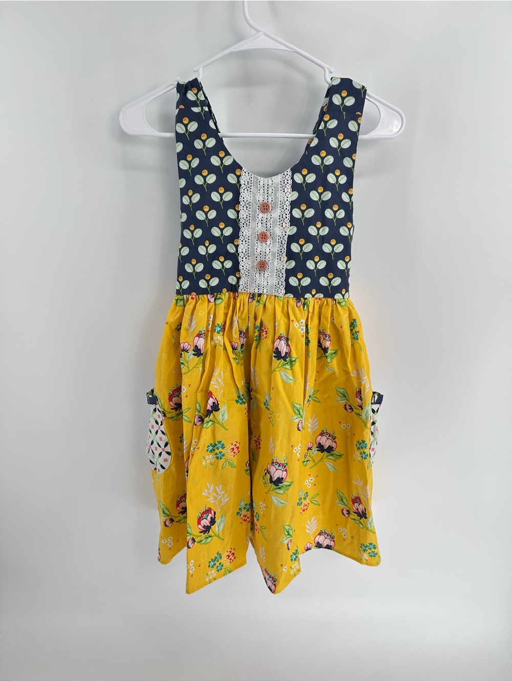 NWT Widdle Me Boutique Girls Dress - Boho Design - Size 12‎